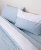 Σετ Σεντόνια Μονά 165x275 2557 Φανέλλα Σεντόνια Φανελένια Μονά