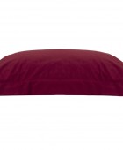 Σετ Παπλωματοθήκη Υπέρδιπλη 220x240 Superb Percale Μπορντώ Παπλωματοθήκες Υπέρδιπλες Μονόχρωμες