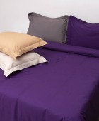 Σετ Πάπλωμα Υπέρδιπλο 220x240 Superb Percale Δαμασκηνί Παπλώματα Υπέρδιπλα