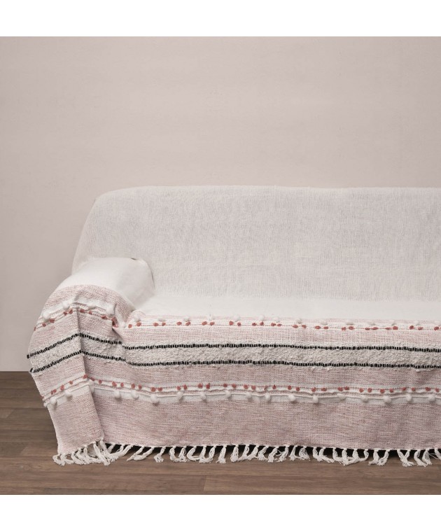 Σετ 3 Τεμ Ριχτάρια 170x170, 170x240, 170x280 2011 Τερακότα Σαλόνι