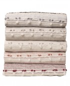 Σετ 3 Τεμ Ριχτάρια 170x170, 170x240, 170x280 2011 Μπορντώ Σαλόνι