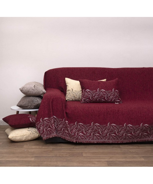 Ριχτάρι Πολυθρόνας 180x150 2223 Μπορντώ ΝΕΕΣ ΑΦΙΞΕΙΣ