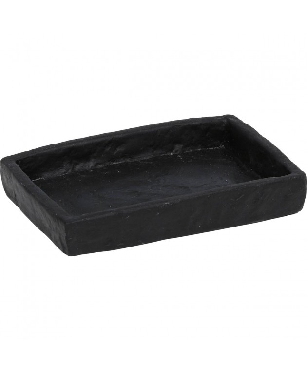 Σαπουνοθήκη Polyresin Μαύρη MRShome