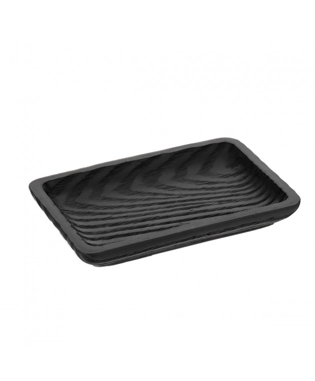 Σαπουνοθήκη Polyresin Μαύρη MRShome