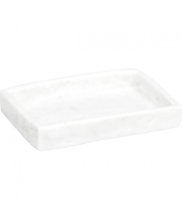 Σαπουνοθήκη Polyresin Λευκή MRShome