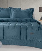 Πάπλωμα Scarlett Blue Saphire 220X240 Παπλώματα Υπέρδιπλα