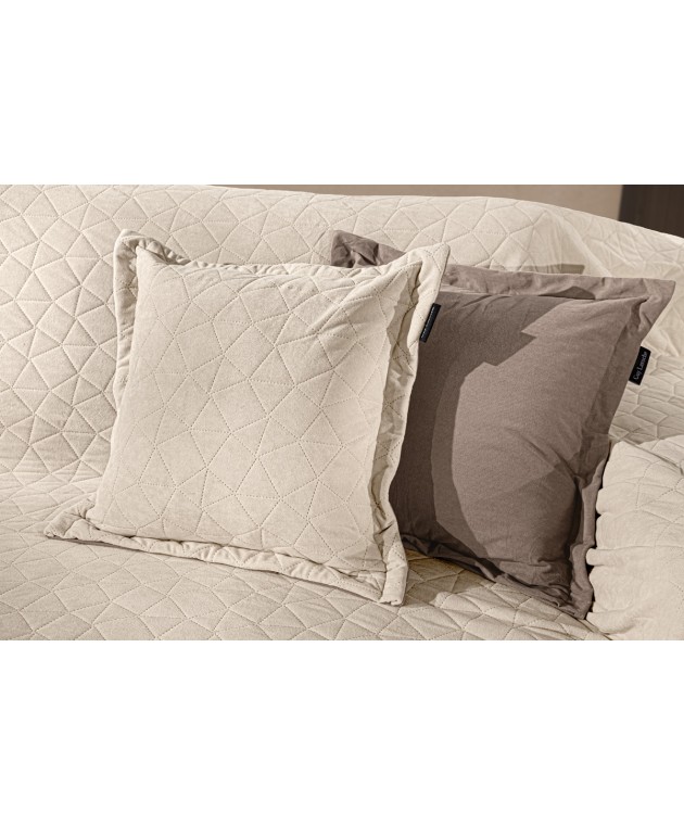 Ριχτάρι Avalon Cream 170Χ150 + Μαξιλαροθήκη 42Χ42+3 Πολυθρόνας