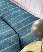 Σετ 3τμχ. Σεντόνια Beverly Denim 180x265 Σεντόνια Ημίδιπλα