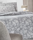 Σετ 3τμχ Παπλωματοθήκη Odett Flannel 225Χ245 Παπλωματοθήκες Υπέρδιπλες Φανελένιες