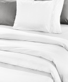 Παπλωματοθήκη Color Plus White 165X225 Παπλωματοθήκες Μονές Μονόχρωμες