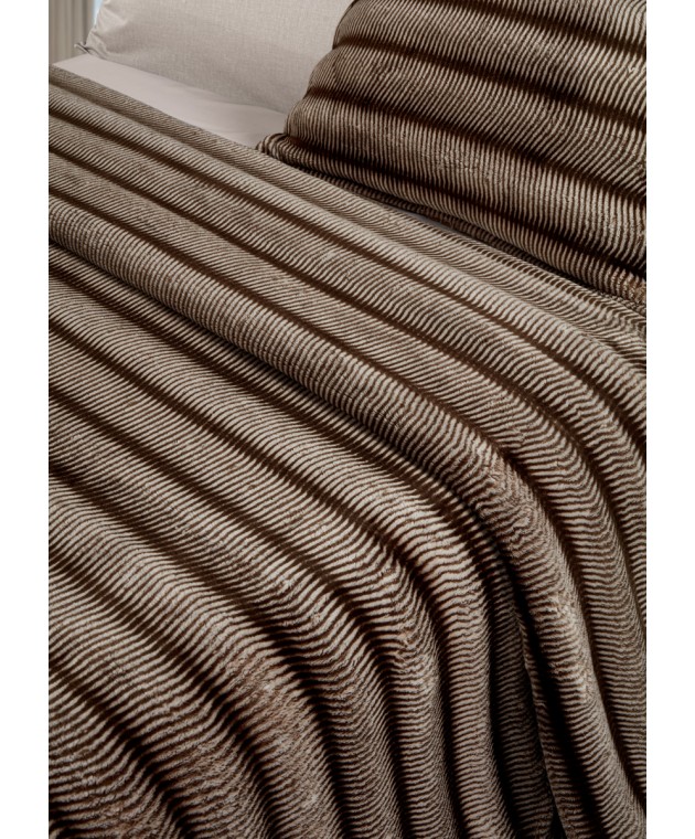 Κουβέρτα Galezze Beige 260X240 Κουβέρτες Βελουτέ King Size