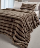 Κουβέρτα Galezze Beige 260X240 Κουβέρτες Βελουτέ King Size