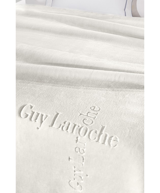 Κουβέρτα Logo Ivory 160X220 Κουβέρτες Βελουτέ Μονές