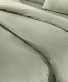 Σεντόνι Color Plus Khaki Με Λάστιχο 100x200+32 Μονά