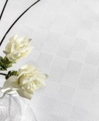 Τραπεζομάντηλο Attitude White 160X260 Τραπεζομάντηλα