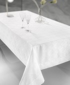 Τραπεζομάντηλο Attitude White 160X260 Τραπεζομάντηλα