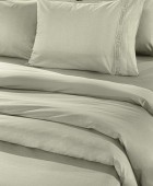 Παπλωματοθήκη Color Plus Khaki 255X245 Παπλωματοθήκες King Size Μονόχρωμες