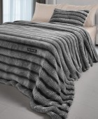 Κουβέρτα Galezze Black 260X240 Κουβέρτες Βελουτέ King Size