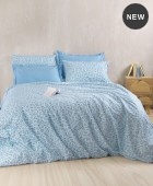 Σετ πάπλωμα Υ/Δ (220Χ240) Nala Blue, Rythmos Home Παπλώματα Υπέρδιπλα