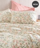 Σετ παπλωματοθήκη Υ/Δ (220Χ250) Betty, Rythmos Home Παπλωματοθήκες Υπέρδιπλες