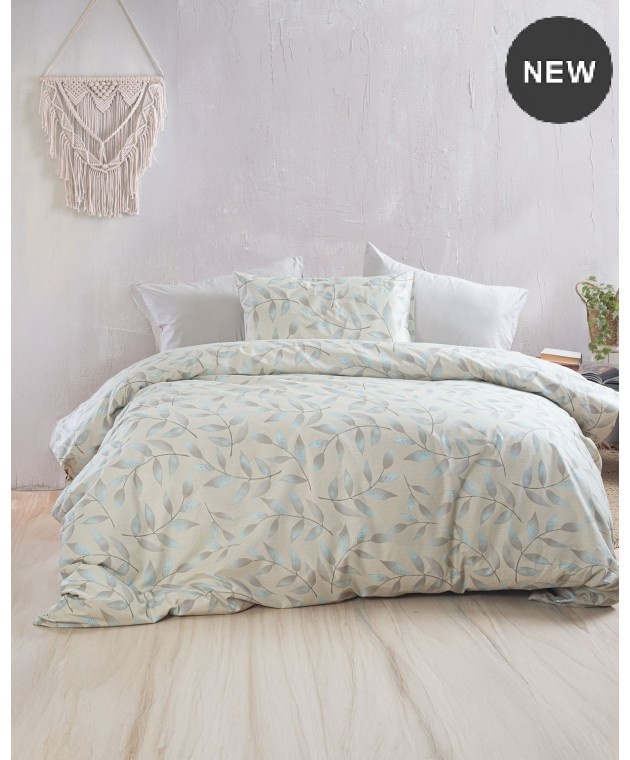 Σετ πάπλωμα Υ/Δ (220Χ240) Demetra Beige, Rythmos Home Παπλώματα Υπέρδιπλα