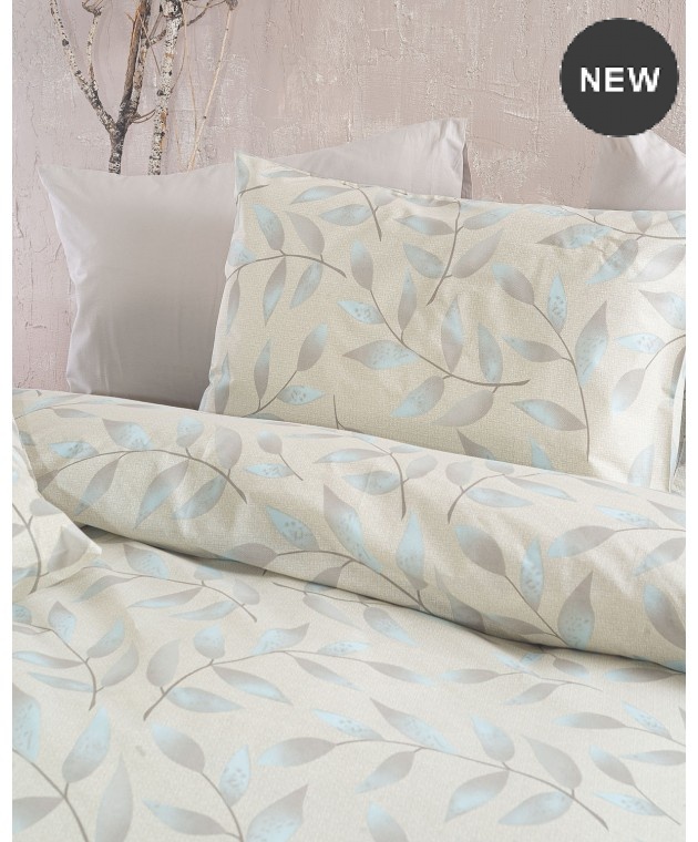 Σετ σεντόνια μονά (160Χ260) Demetra Beige, Rythmos Home Σεντόνια Μονά