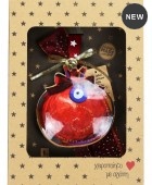 Γούρι Wish house-Κεραμιδί 30x19εκ. από μέταλλο LU23043C Χριστουγεννιάτικα  Δώρα