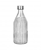 HOMELY ΜΠΟΥΚΑΛΙ ΓΥΑΛΙΝΟ 1000ml ΜΕ ΑΝΟΞΕΙΔΩΤΟ ΚΑΠΑΚΙ Μπουκάλια Νερού