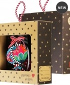 Γούρι Στολίδι τύχης-Ρόδι Λουλούδι LU24011F 7-8 εκ. Χριστουγεννιάτικα  Δώρα