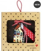 Γούρι Στολίδι τύχης-Σπίτι ψηλό Welcome 7-8 εκ. LU24011C Χριστουγεννιάτικα  Δώρα