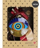 Γούρι Μάτι μεγάλο μεταλλικό-Μπλε ακτίνες 30x19εκ.  LU23041C Χριστουγεννιάτικα  Δώρα