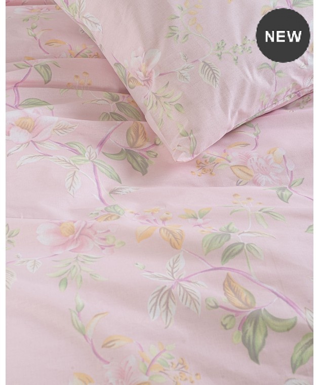 Σετ σεντόνια μονά (160Χ260) Benetita Pink, Rythmos Home Σεντόνια Μονά