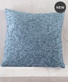 Διακοσμητική μαξιλαροθήκη (40Χ40) Bianco Blue, Rythmos Home Μαξιλαροθήκες