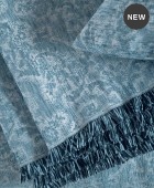 Ριχτάρι διθέσιου (180Χ240) Bianco Blue, Rythmos Home Διθέσιου