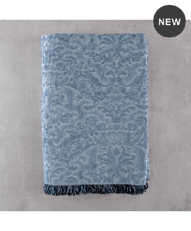 Ριχτάρι πολυθρόνας (160Χ180) Bianco Blue, Rythmos Home Πολυθρόνας