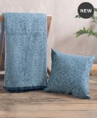 Ριχτάρι πολυθρόνας (160Χ180) Bianco Blue, Rythmos Home Πολυθρόνας