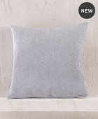 Διακοσμητική μαξιλαροθήκη (40Χ40) Yard Grey, Rythmos Home Μαξιλαροθήκες