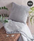 Ριχτάρι διθέσιου (180Χ240) Yard Grey, Rythmos Home Διθέσιου