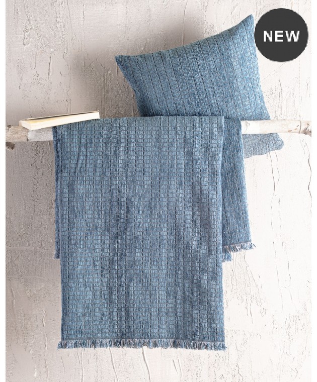 Ριχτάρι διθέσιου (180Χ240) Corvet Blue, Rythmos Home ΝΕΕΣ ΑΦΙΞΕΙΣ