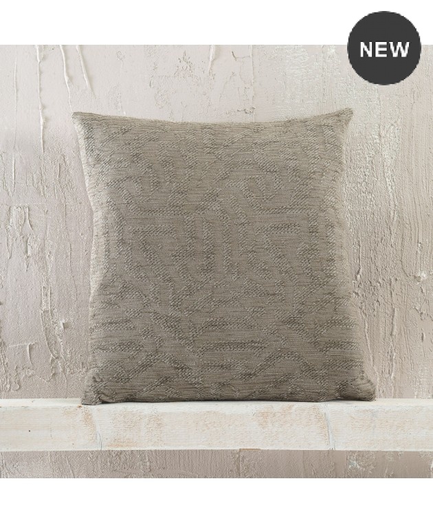 Διακοσμητική μαξιλαροθήκη (40Χ40) Melie Beige, Rythmos Home Μαξιλαροθήκες