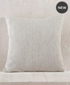 Διακοσμητική μαξιλαροθήκη (40Χ40) Charlie Ecru, Rythmos Home Μαξιλαροθήκες