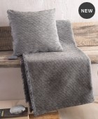 Ριχτάρι διθέσιου (180Χ240) Charlie Grey, Rythmos Home Διθέσιου