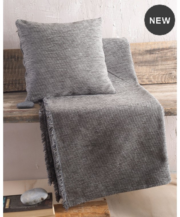 Ριχτάρι πολυθρόνας (160Χ180) Charlie Grey, Rythmos Home ΝΕΕΣ ΑΦΙΞΕΙΣ