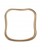 ESTIA ΚΡΙΚΟΙ ΠΕΤΣΕΤΑΣ ΜΕΤΑΛΛΙΚΟΙ ΧΡΥΣΟΙ 4,5x3cm ΣΕΤ 4ΤΕΜ. Gadgets Κουζίνας