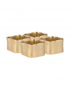 ESTIA ΚΡΙΚΟΙ ΠΕΤΣΕΤΑΣ ΜΕΤΑΛΛΙΚΟΙ ΧΡΥΣΟΙ 4,5x3cm ΣΕΤ 4ΤΕΜ. Gadgets Κουζίνας