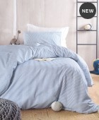  Σετ Σεντόνια Μονά (160Χ260) Symbol Motiv Blue, Rythmos Home Σεντόνια Μονά