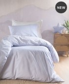  Σετ Σεντόνια Μονά Mε Λάστιχο (105Χ205+25) Symbol Motiv L.Blue, Rythmos Home Σεντόνια Μονά