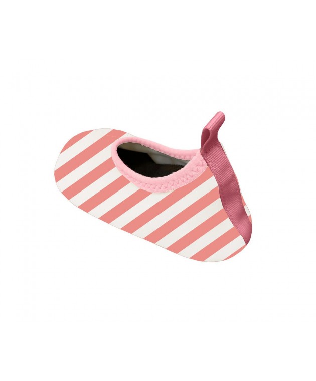 Αντιολισθητικά Μποτάκια Παραλίας Stripes Bloom&Blush 26-27 - Monnëka Παπουτσάκια Παραλίας