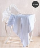 Σεντόνι Λίκνου (80Χ110) Symbol Motiv L.Blue, Rythmos Home Βρεφικά Σεντόνια Μεμονωμένα