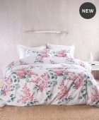 Σετ Παπλωματοθήκη Yπέρδιπλη (225Χ250) Symbol Eve Pink, Rythmos Home Παπλωματοθήκες Υπέρδιπλες